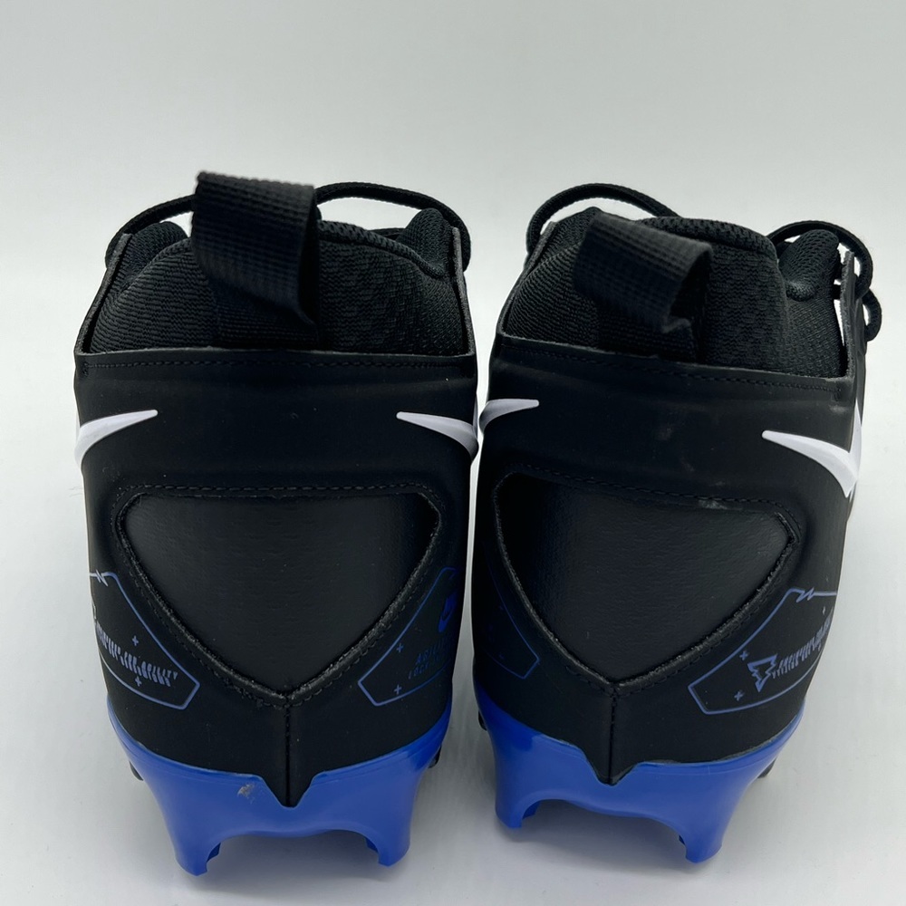 Nike Alpha Menace Pro 3 Football Cleats Black Blue CT6649-007 Men's new no box - Picture 6 of 8